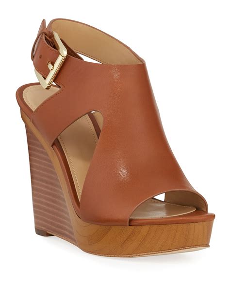 michael kors wedge heels|Michael Kors josephine wedges.